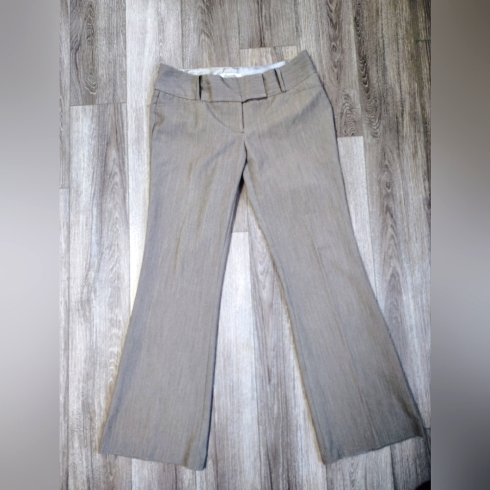 Charlotte Russe Striped Gray Pants/Slacks